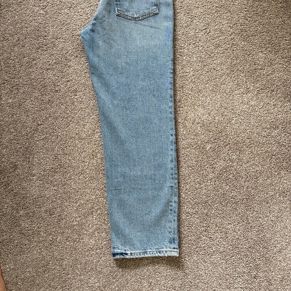 Agolde 90's Pinch Waist Crop Jeans size 29 color: Ripple - Picture 8 of 8